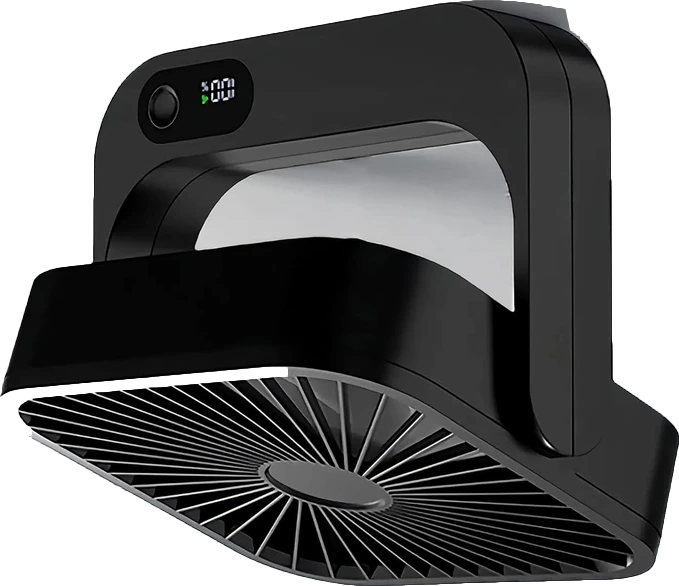 Battery-operated cabin fan