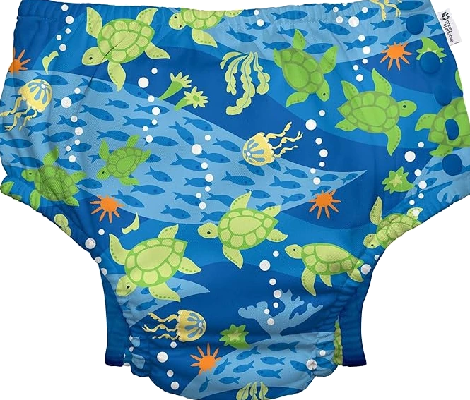 Reusable swim diaper
