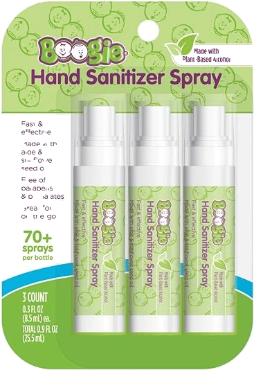 Kids' hand sanitizer spray